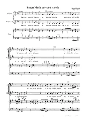 Sancta Maria succurre miseris