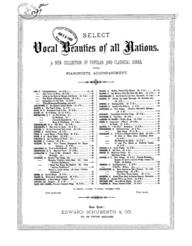 Drei Lieder f. 1 Singst. m. Pfte.