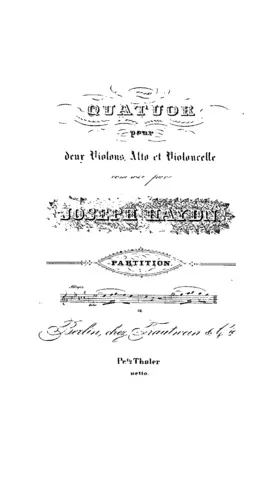 String Quartet in B-flat major