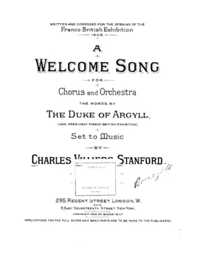 A Welcome Song