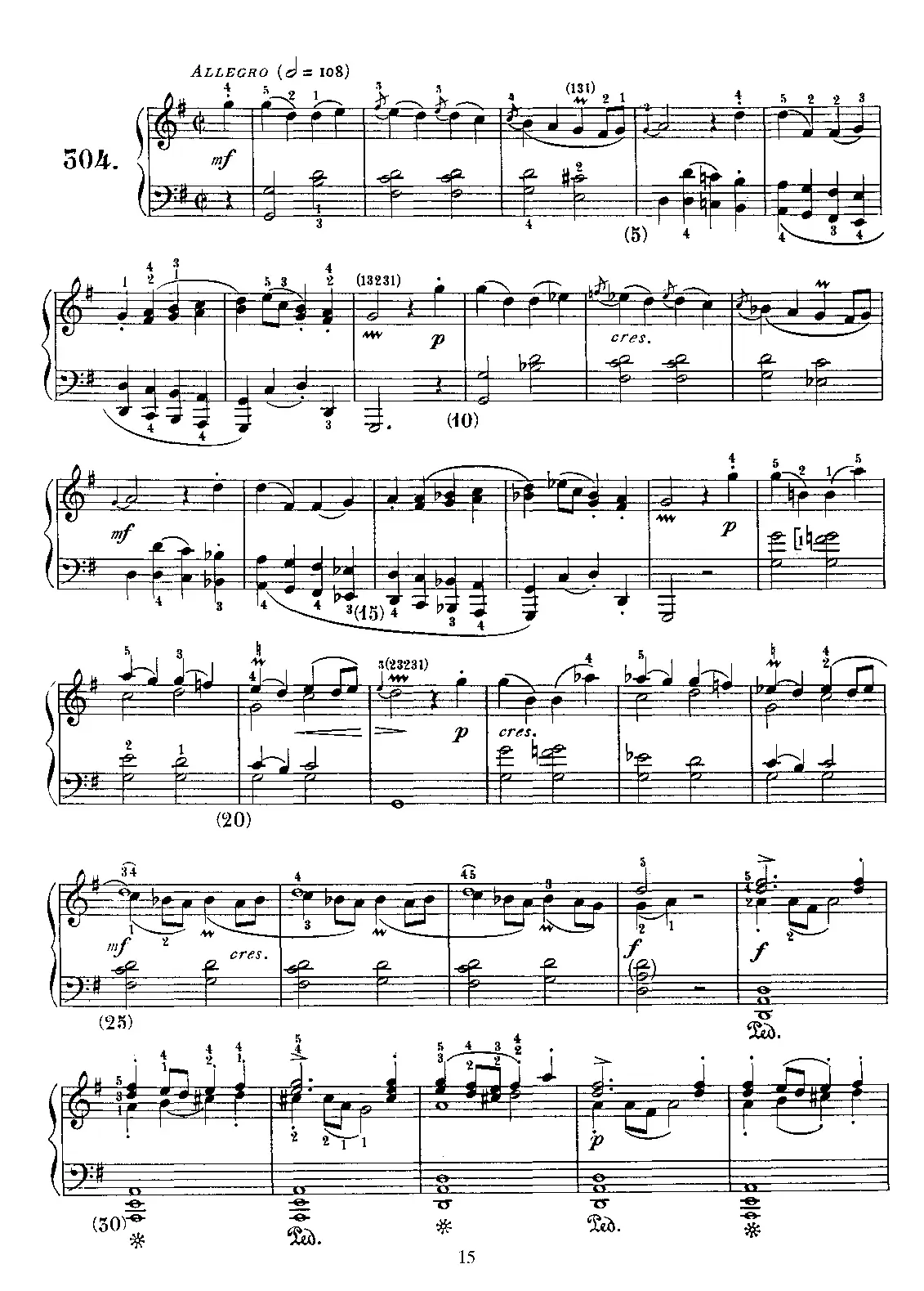 Keyboard Sonata in G major - Page 1