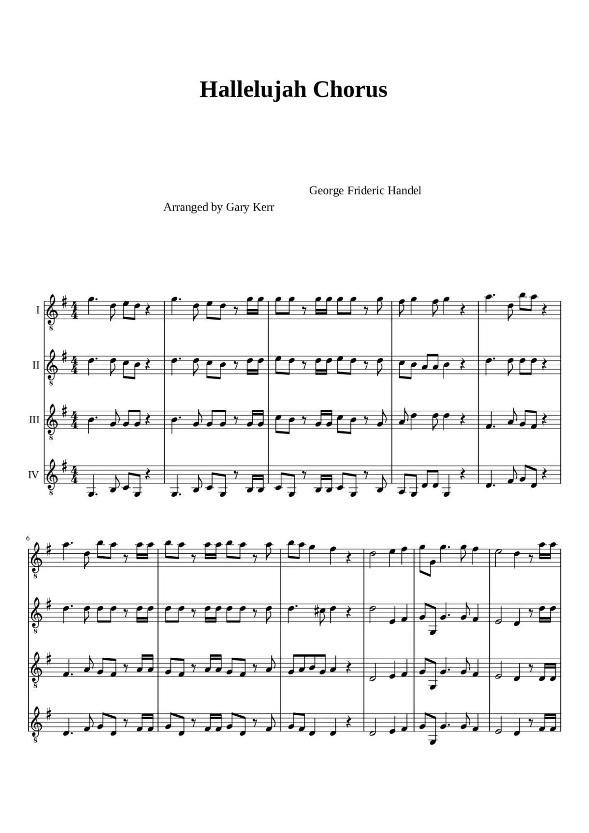 Messiah HWV 56 - Page 1
