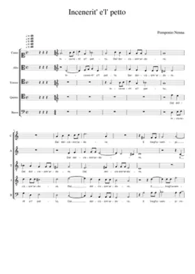 Incenerit' e'l' petto