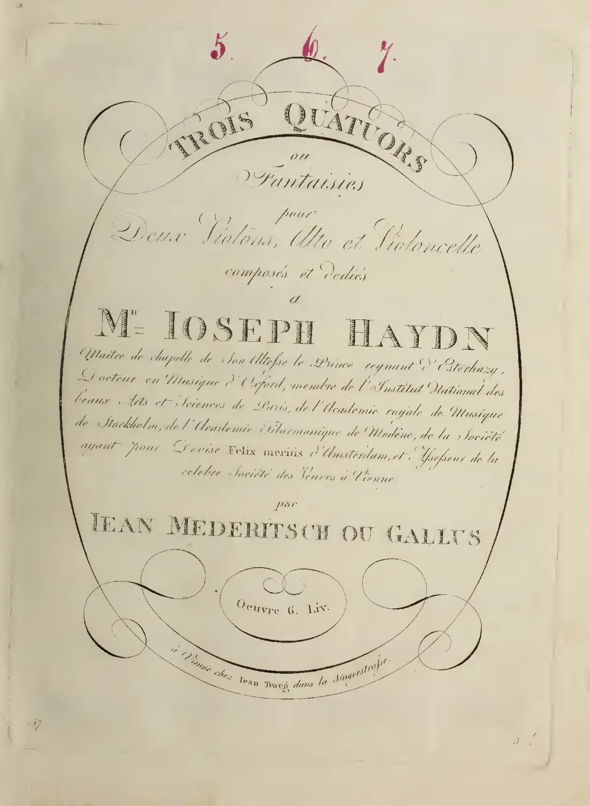 3 String Quartets - Page 1