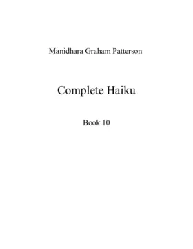 Haiku, Book 10