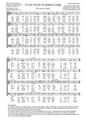 O Lord, that art my righteous Judge