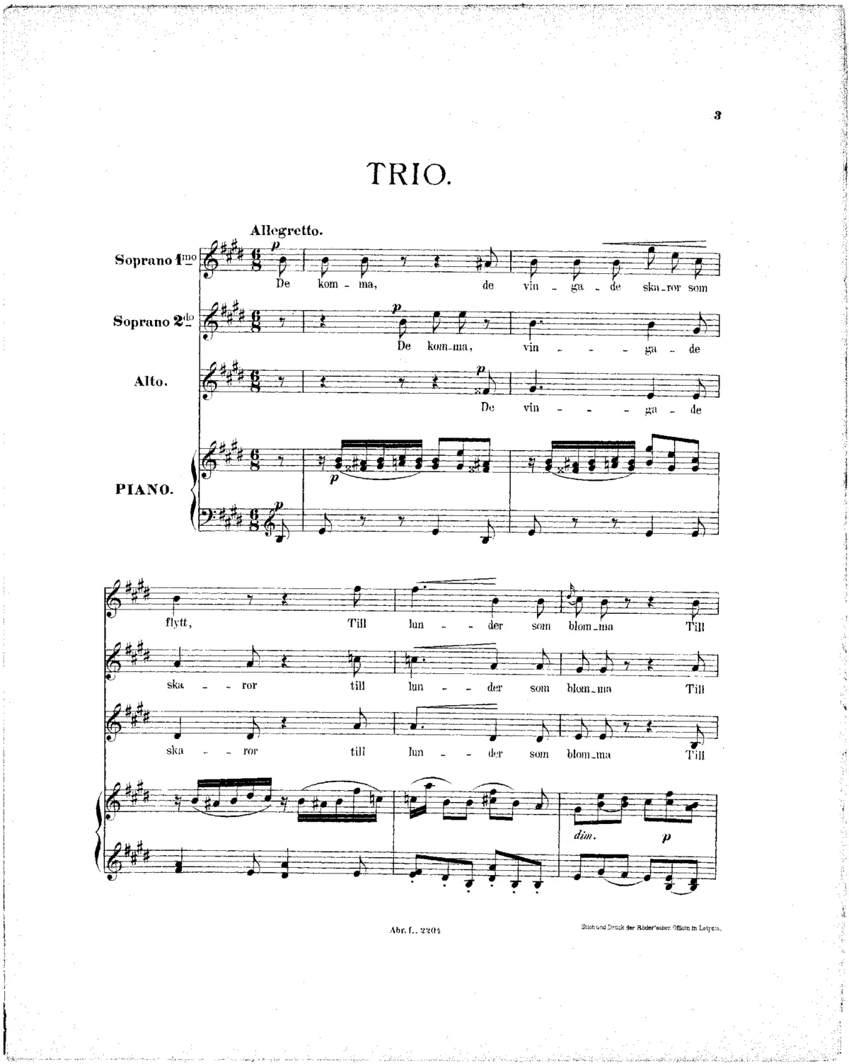 2 Trios - Page 1