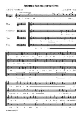 Spiritus Sanctus procedens