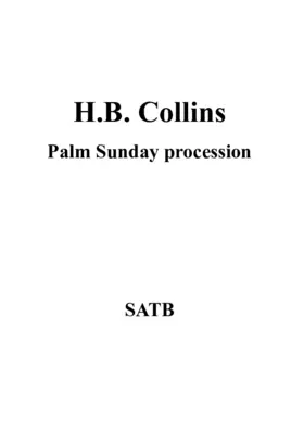 Palm Sunday procession