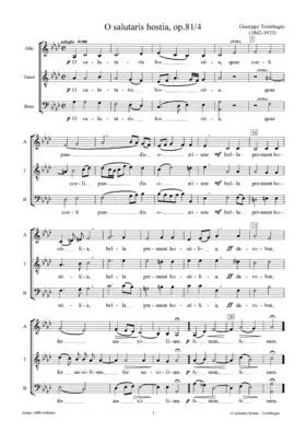 O salutaris hostia, op. 81/4