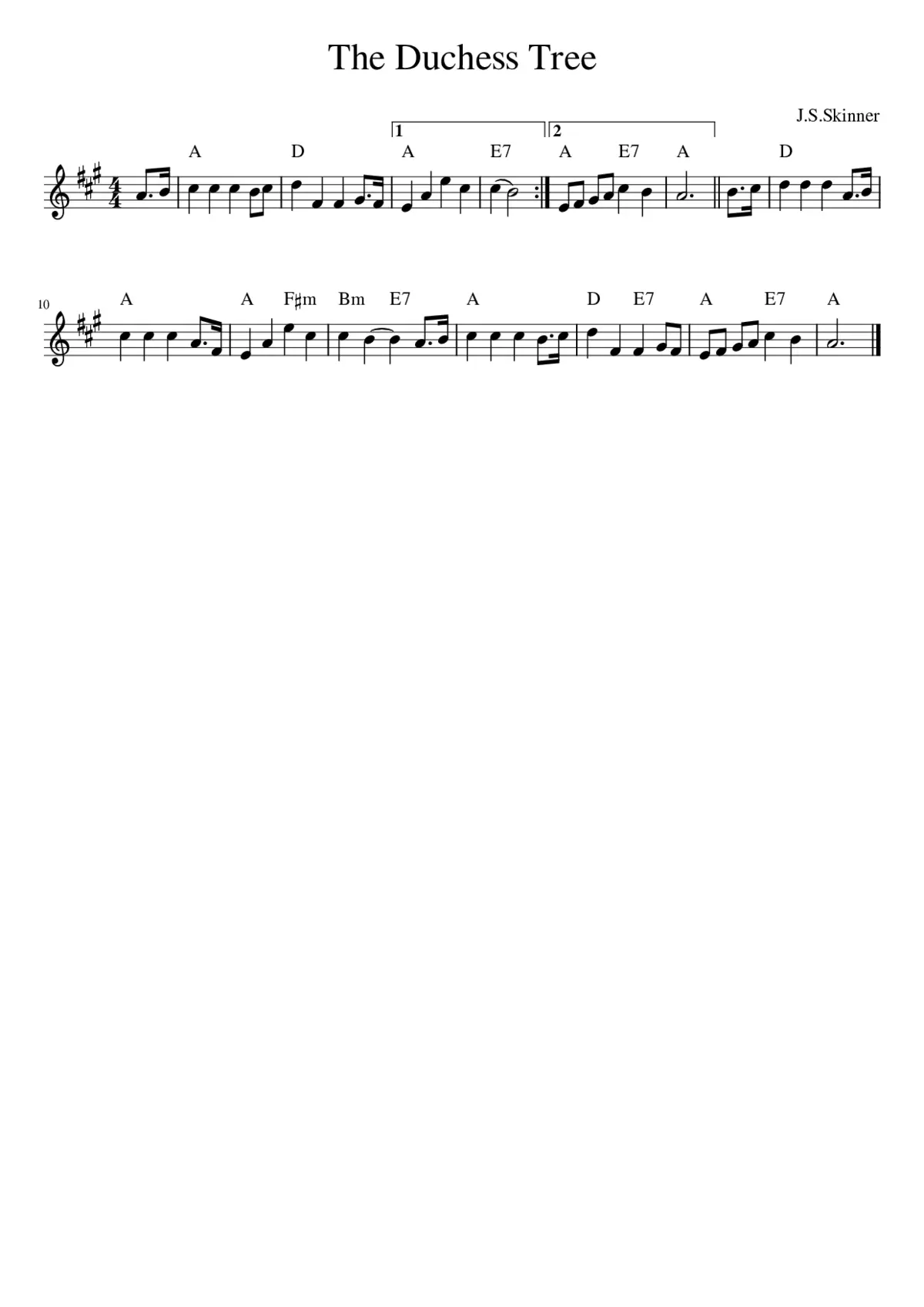 The Duchess Tree - Page 1