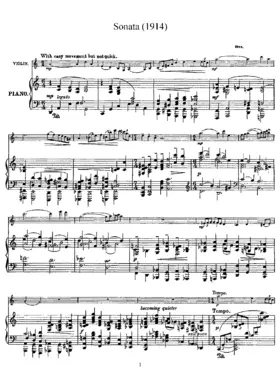 Violin Sonata