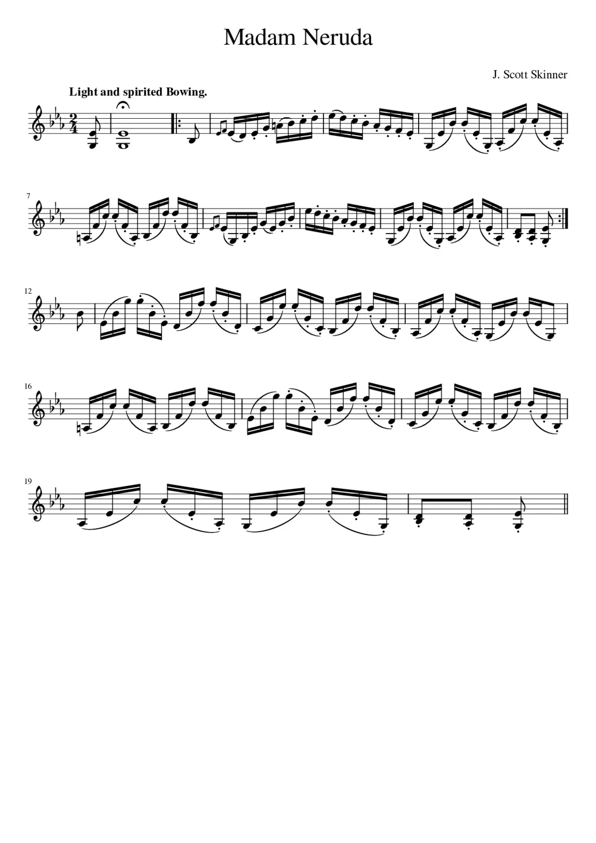 Madam Neruda - Page 1