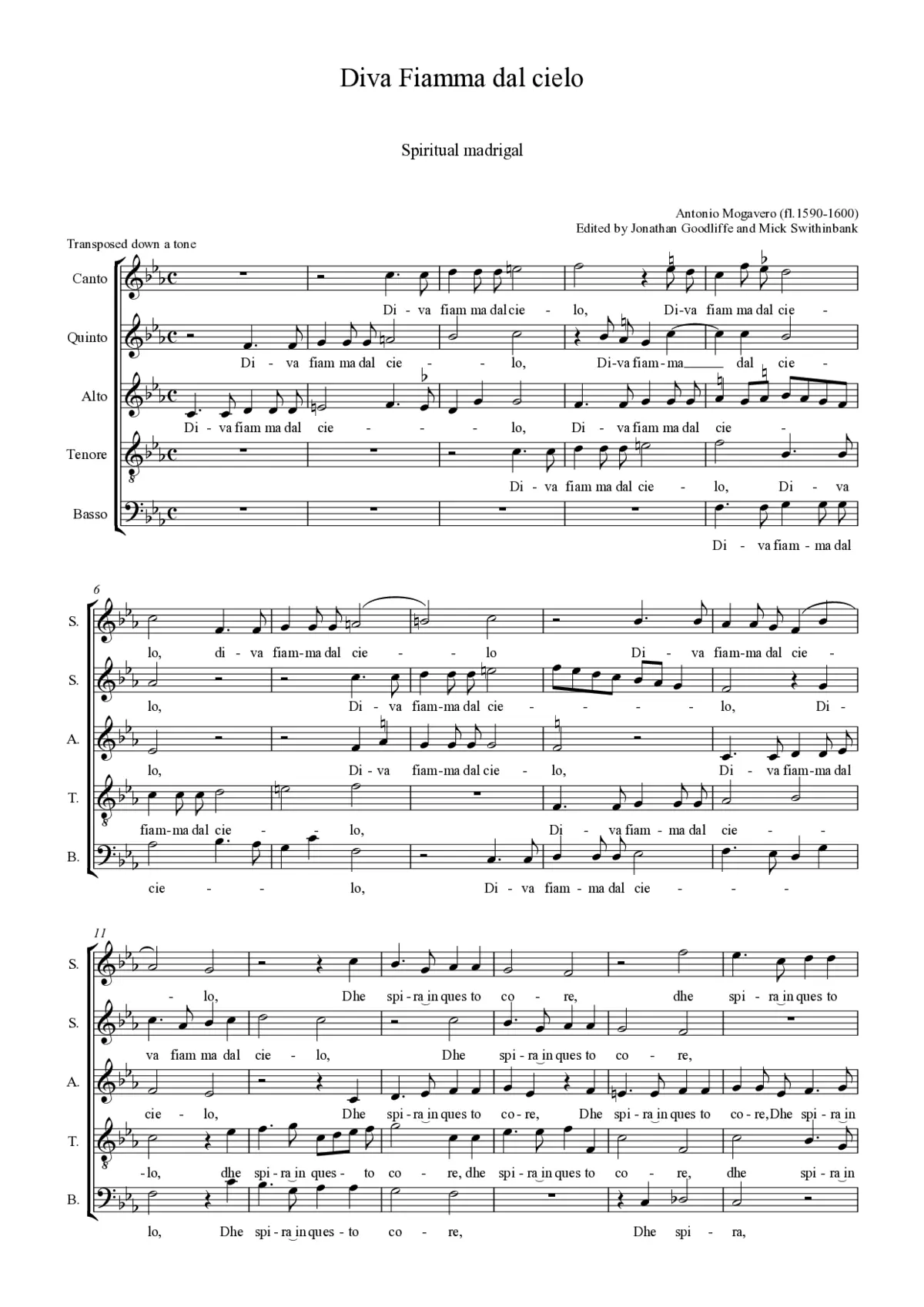 Diva fiamma dal cielo - Page 1
