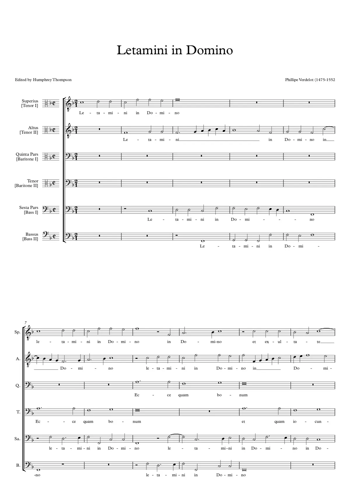 Letamini in Domino - Page 1