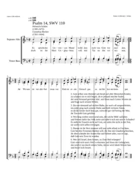 Es spricht der Unweisen Mund wohl SWV 110