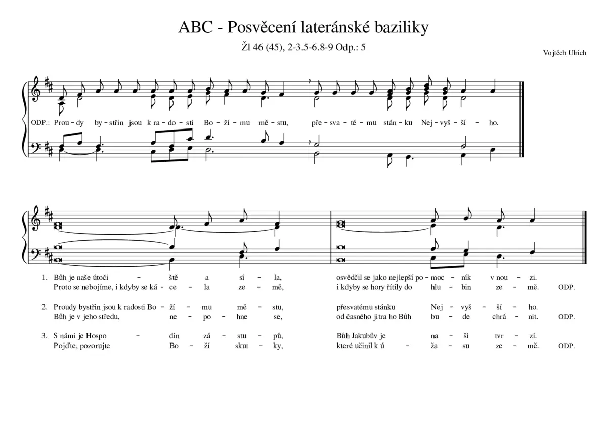 ABC - Posvěcení lateránské baziliky - Page 1