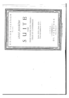 Suite for strings