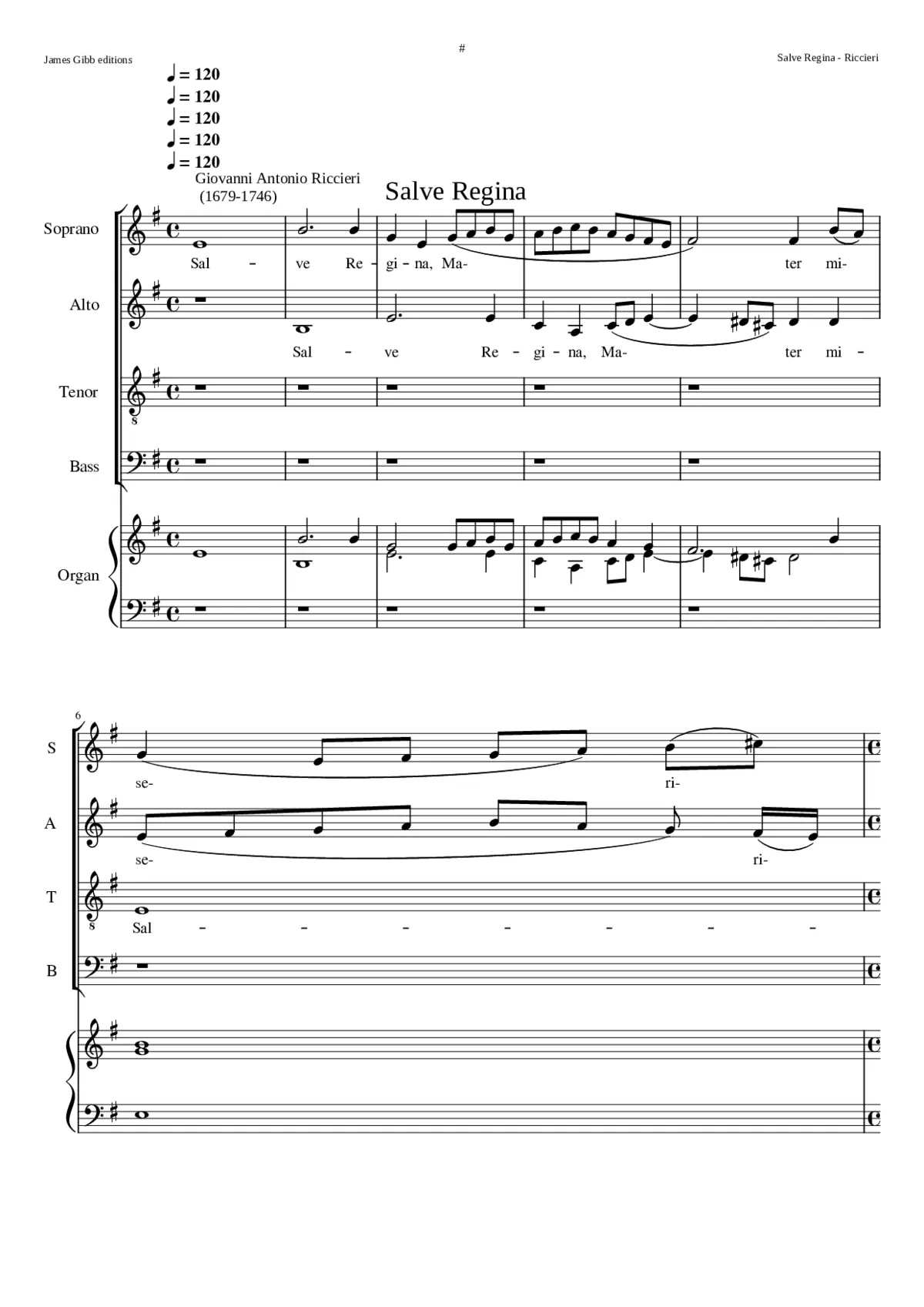 Salve Regina - Page 1