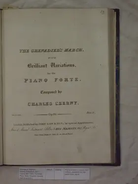 Variations on the Grenadier's March