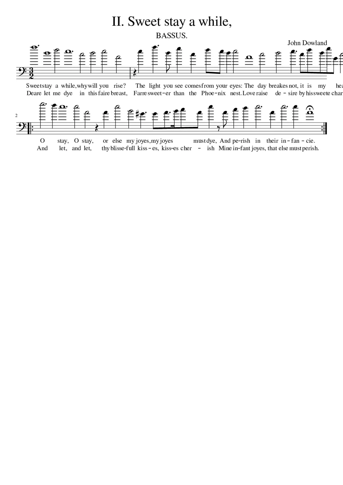 II. Sweet stay a while - Page 1