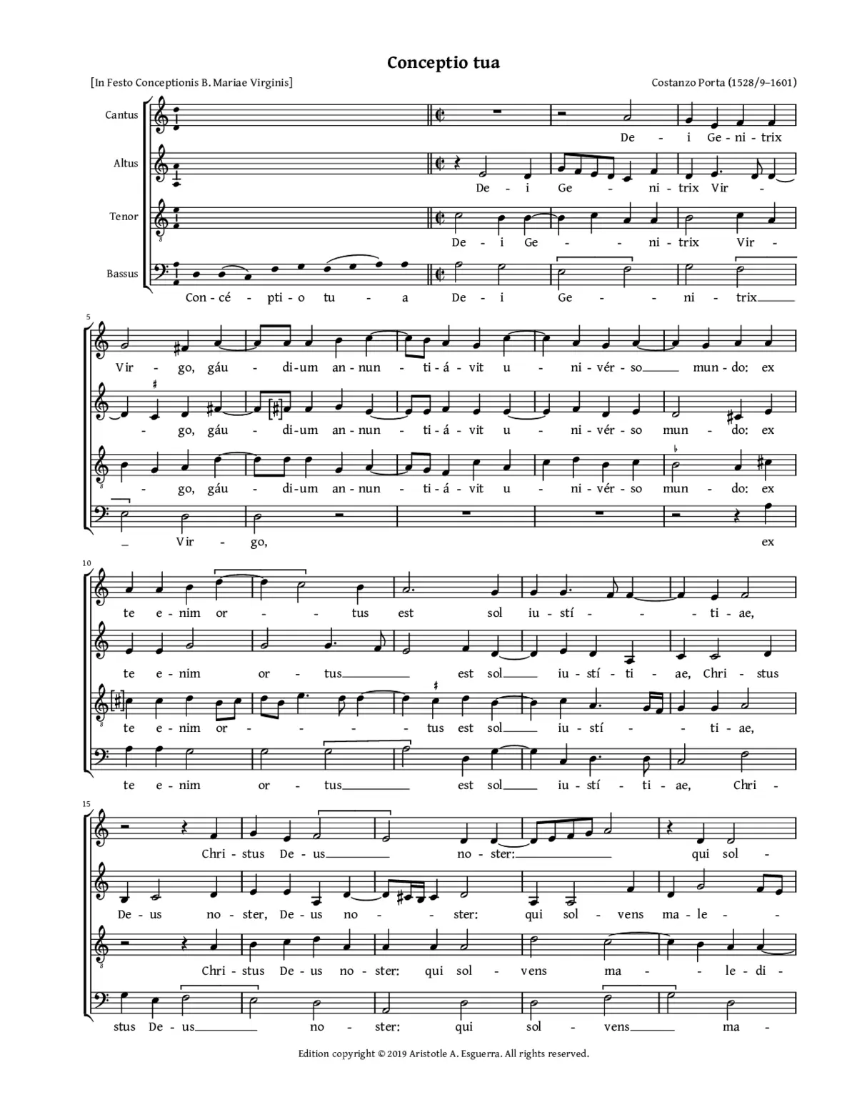 Conceptio tua - Page 1