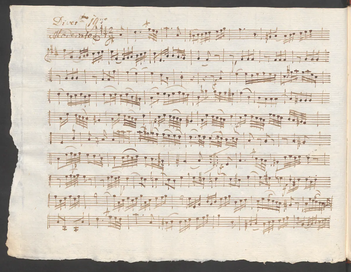 Baryton Trio in G major - Page 1