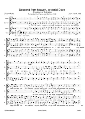 An Anthem for Ordination - Jacob French