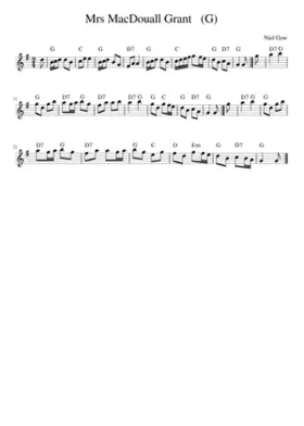 Mrs MacDouall Grant (G)