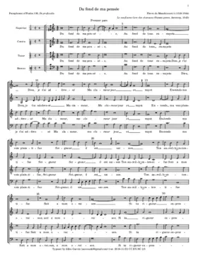 Du fond de ma pensee