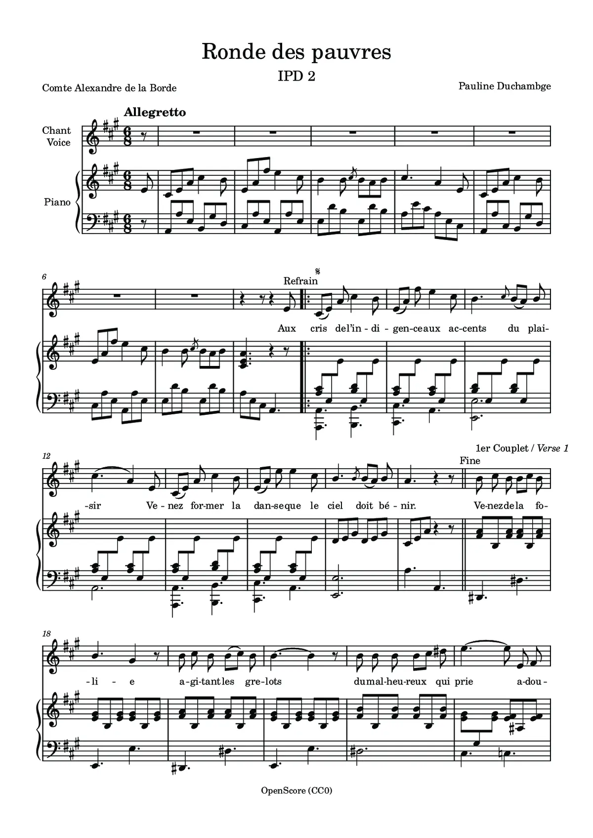 Ronde des pauvres - Page 1