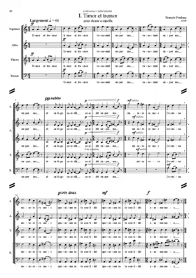 Quatre motets pour un temps de pénitence