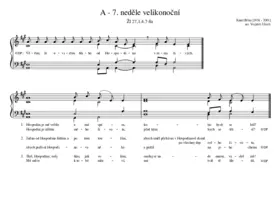 A - 7. neděle velikonoční