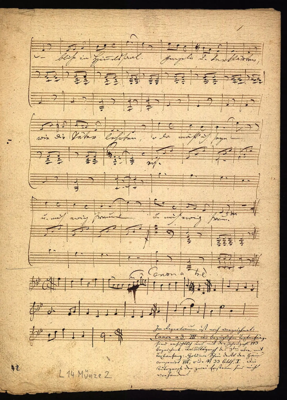 Canon a trè - Page 1