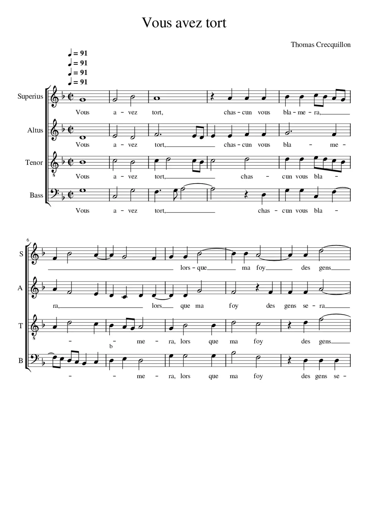 Vous avez tort - Page 1