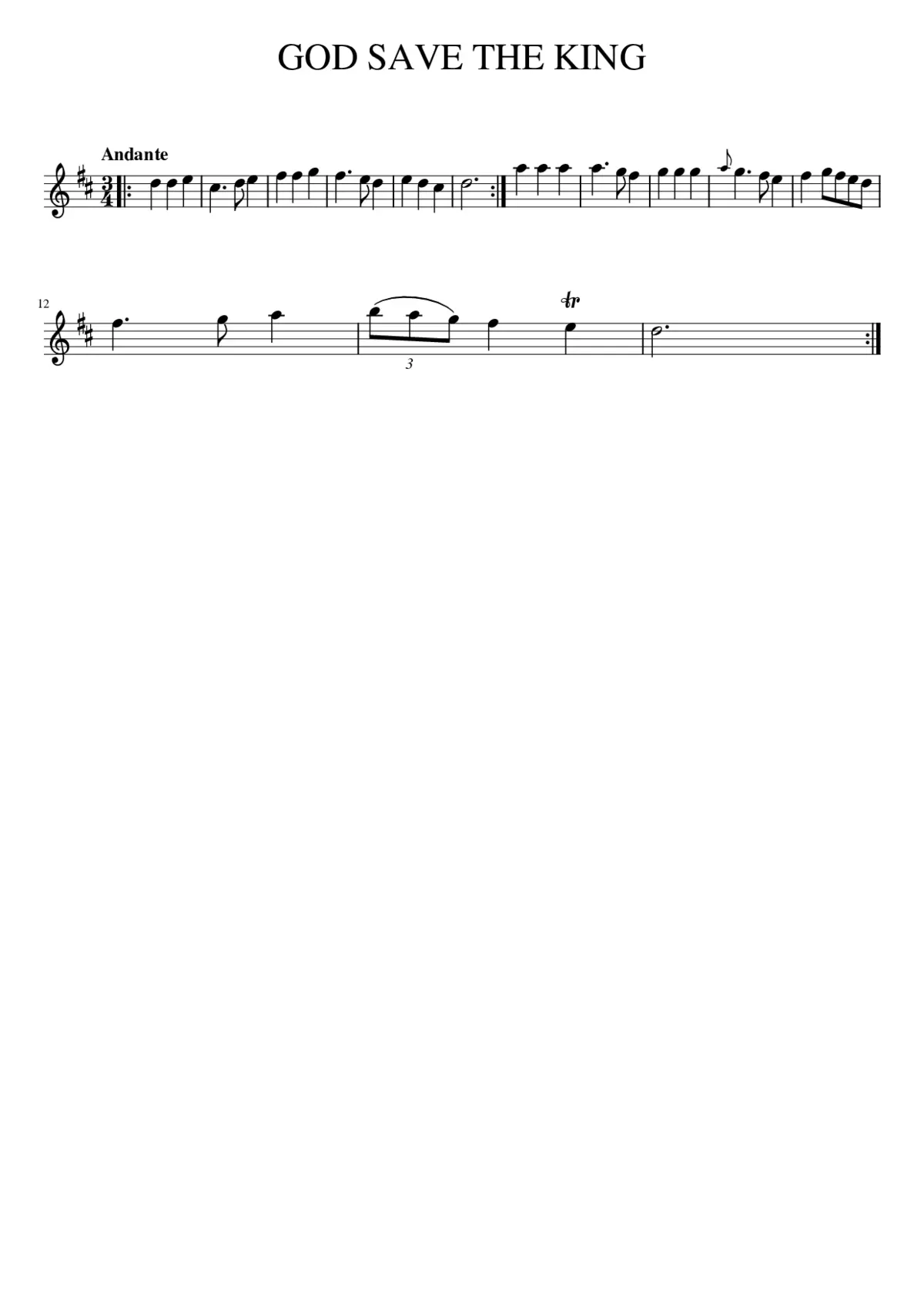 God save the king - Page 1
