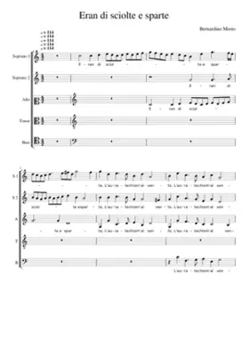 Eran di sciolte e sparte