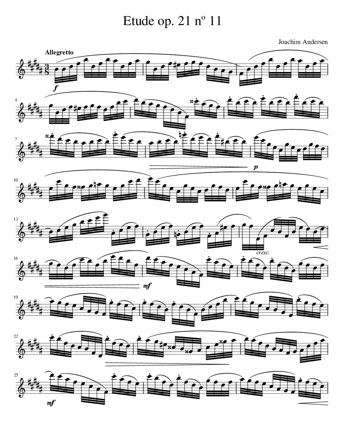 24 Studien op. 21 - Page 1