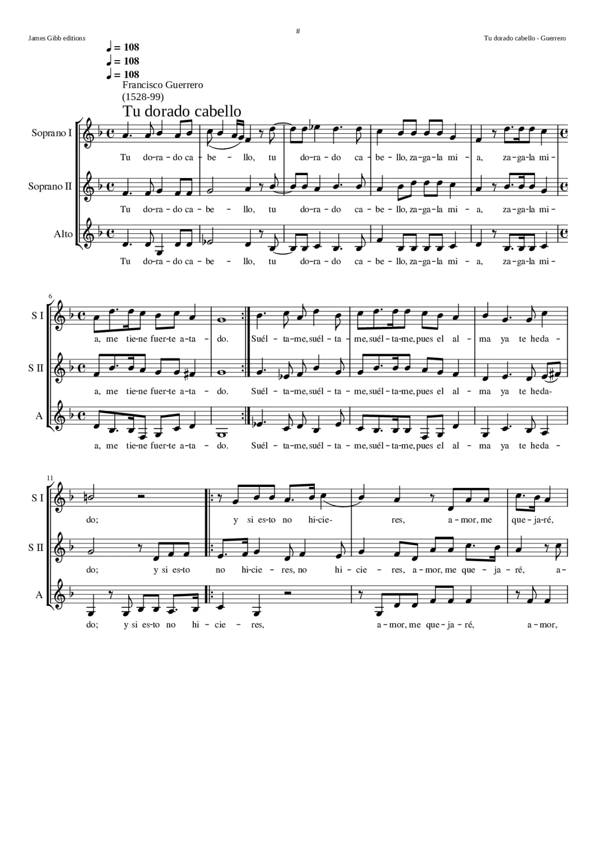 Tu dorado cabello - Page 1