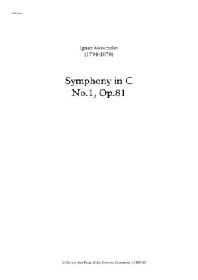 Symphony No.1