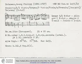 Concerto for 3 Trumpets and Timpani