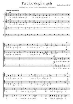 Tu cibo degli angeli