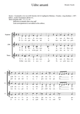 Udite amanti