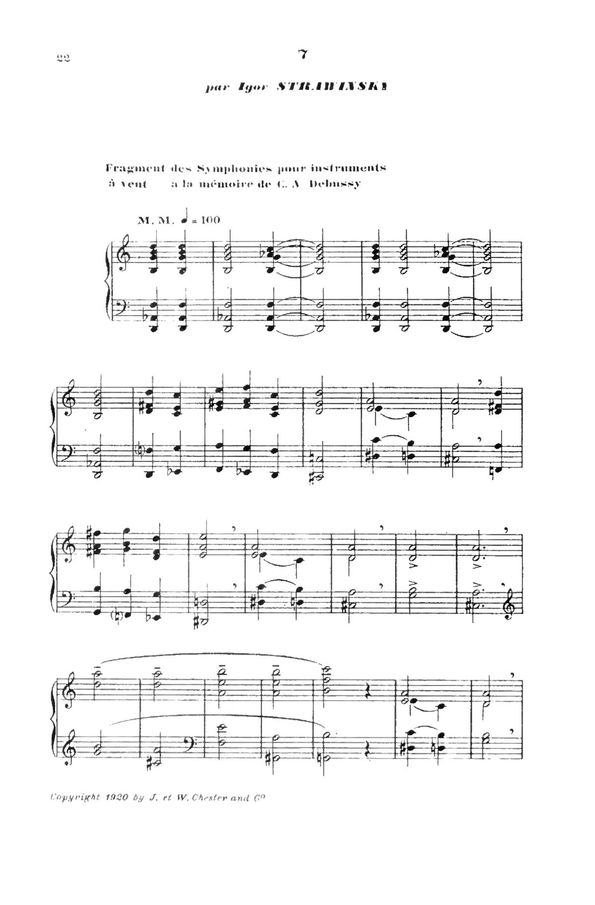 Symphonies of Wind Instruments - Page 1