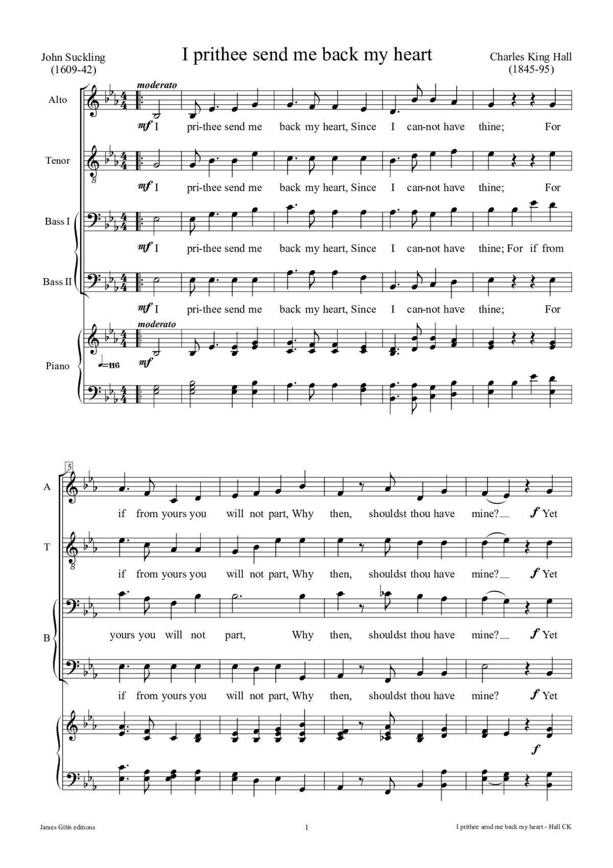 I prithee send me back my heart - Page 1