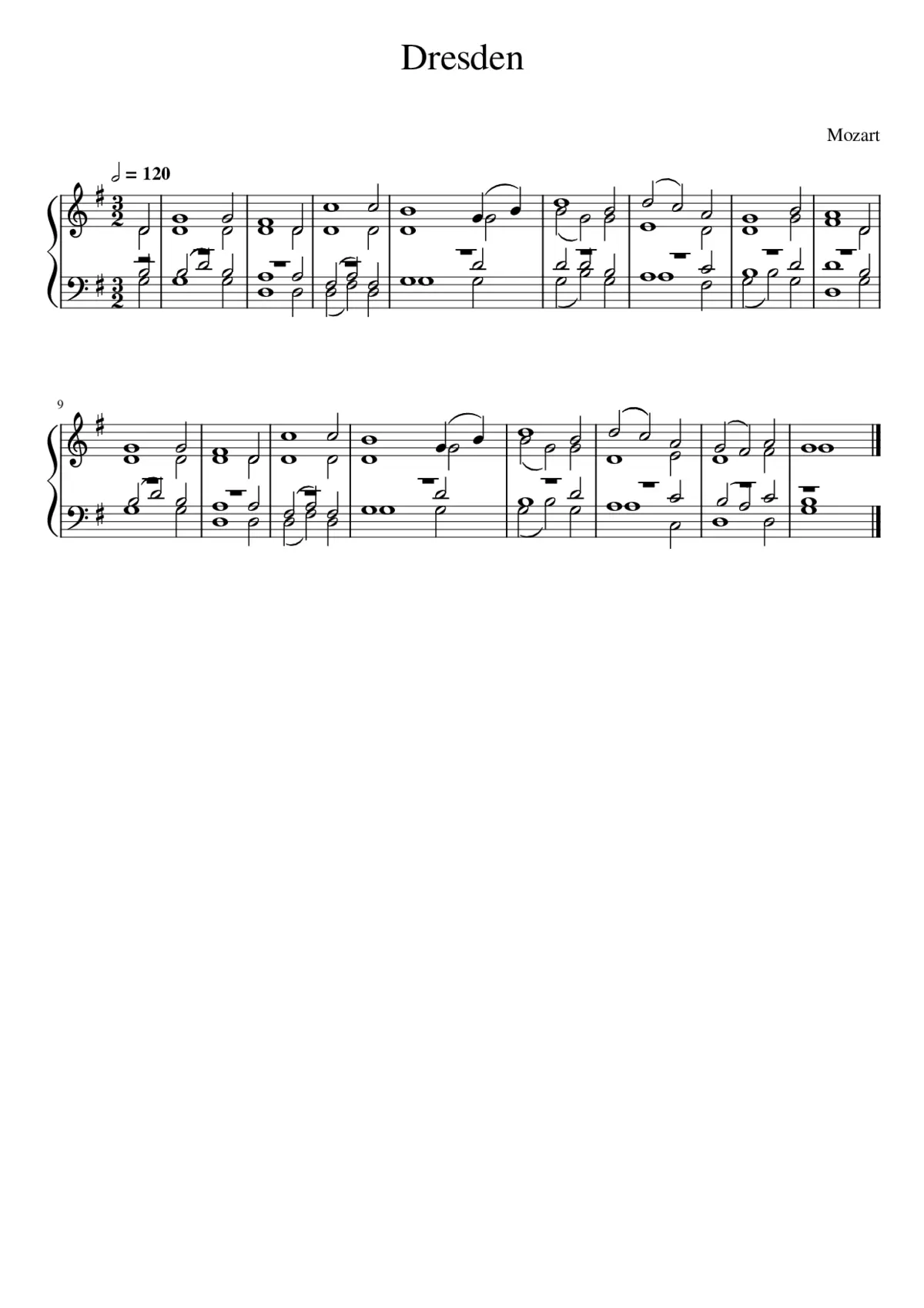 Eternal source of every joy - Page 1