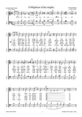 O Mightiest of the mighty