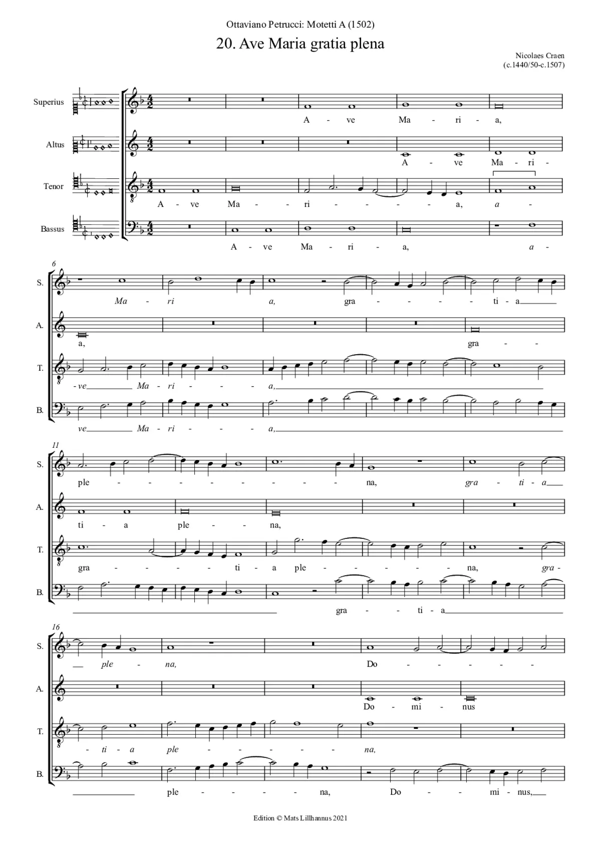 Ave Maria - Page 1