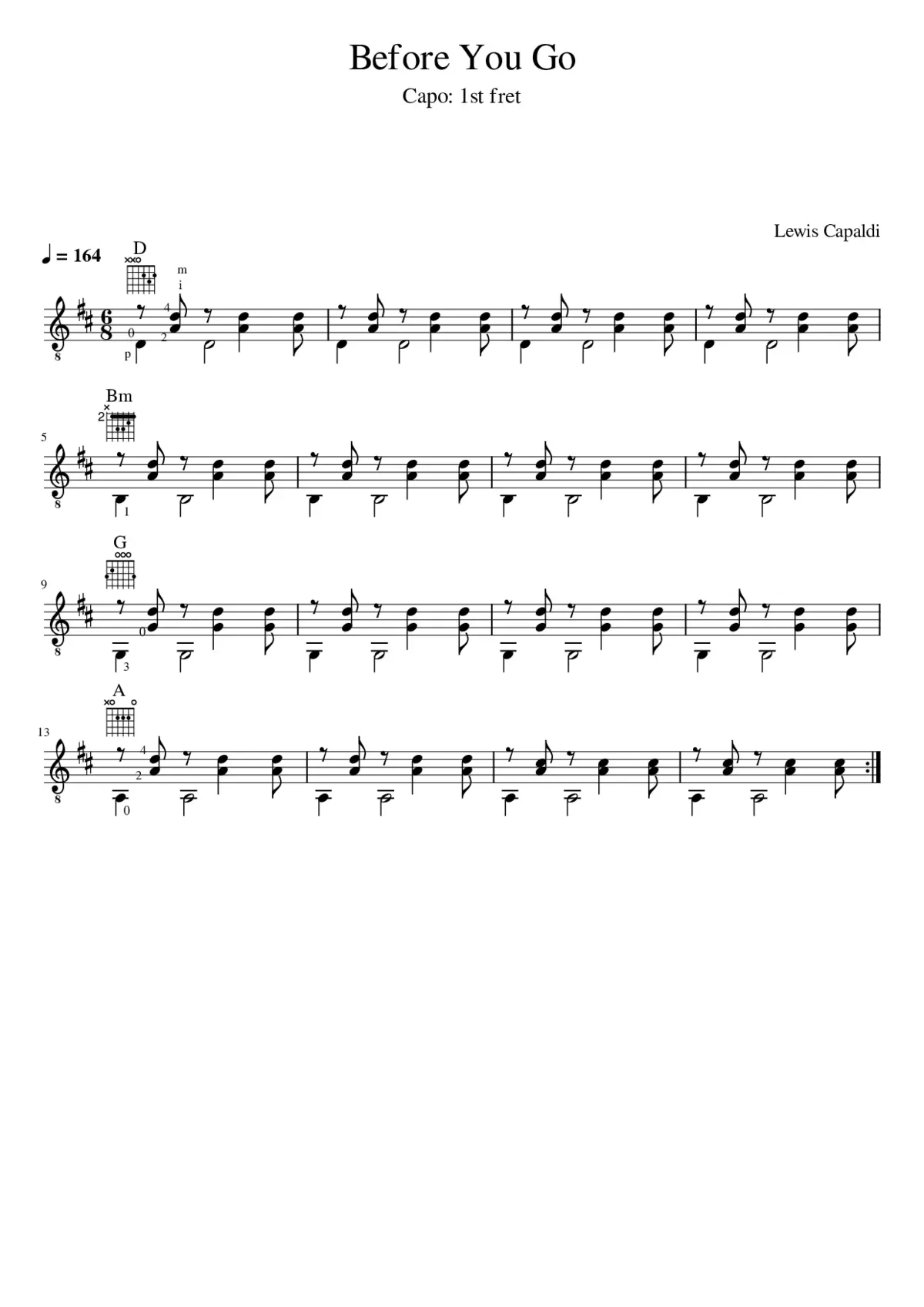 before you go - Page 1