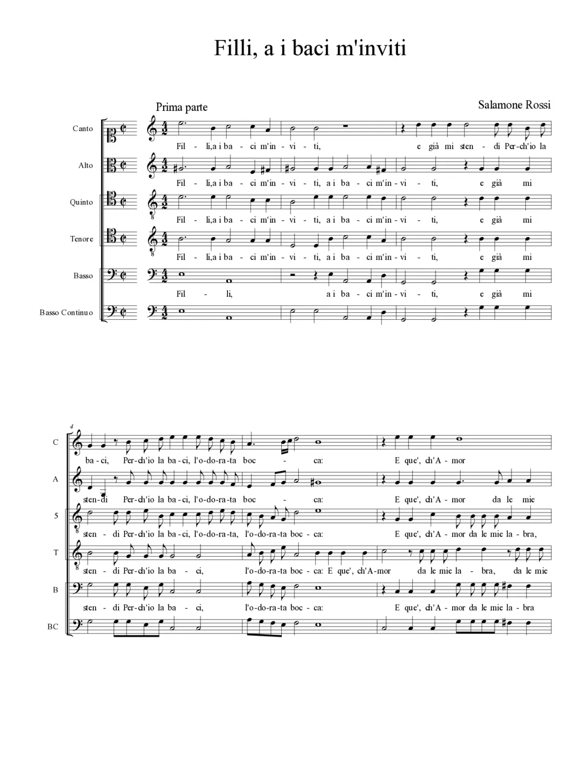 Filli, a i baci m'inviti - Page 1